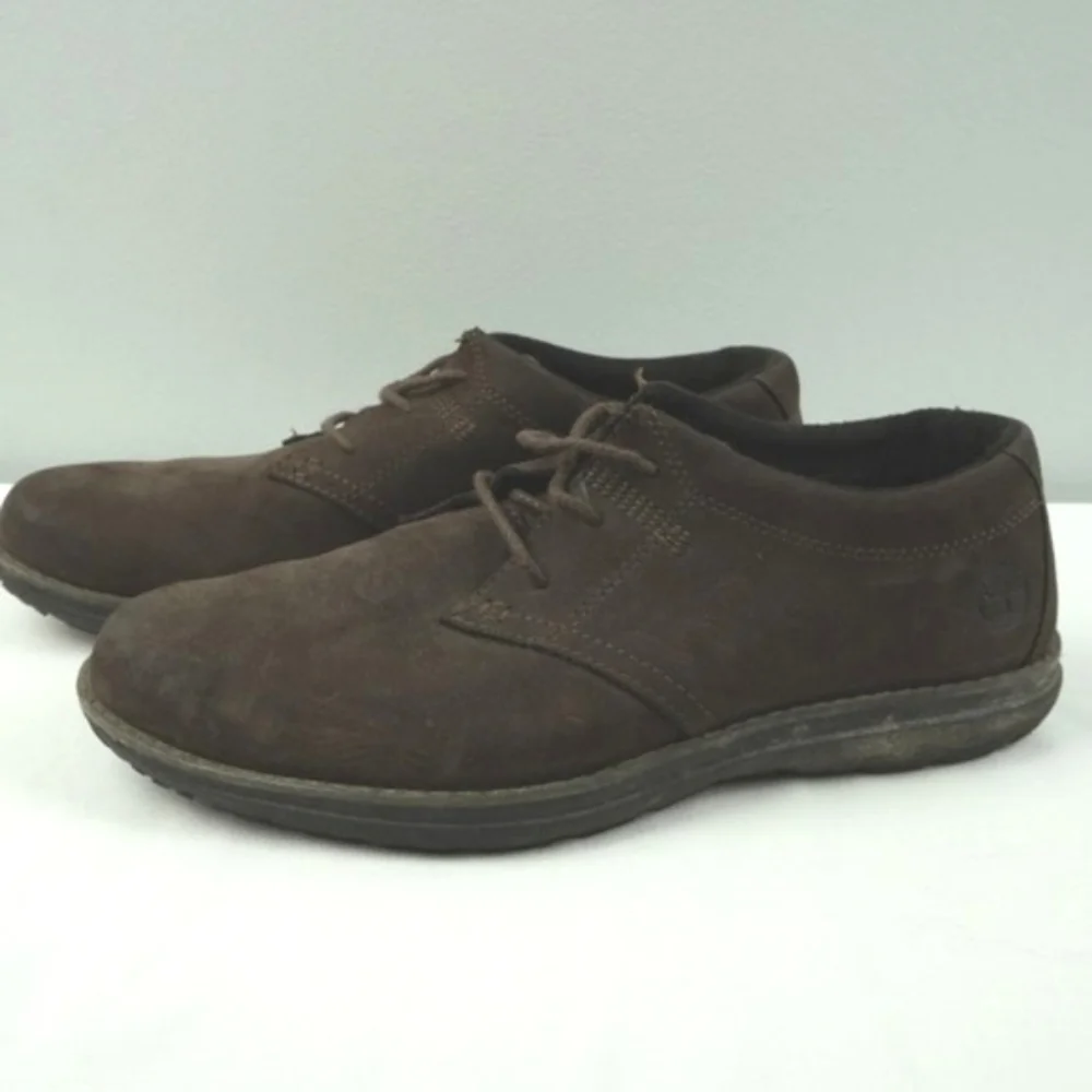 Timberland Brown Suede Lace Up Oxford Shoes‎ Size Men's 8